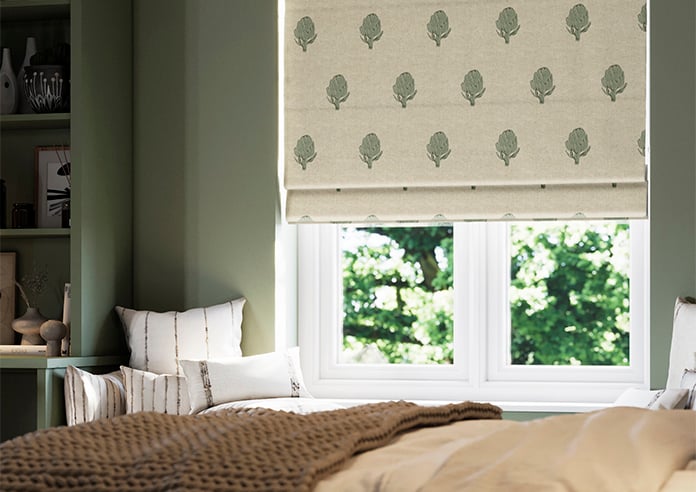 Emily Bond Globe, Fern - Twist&Fit Roman Blind - Image 5